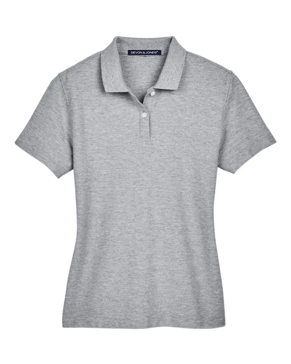 Devon & Jones Dg150w Women’s Drytec20â„¢ Performance Polo - Grey Heather