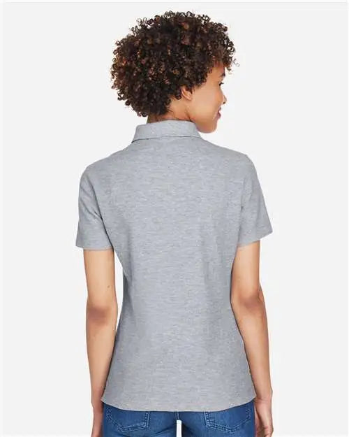 Devon & Jones Dg150w Women’s Drytec20â„¢ Performance Polo - Grey Heather
