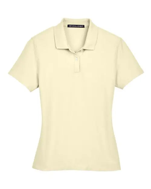 Devon & Jones Dg150w Women’s Drytec20â„¢ Performance Polo - Transparent Yellow