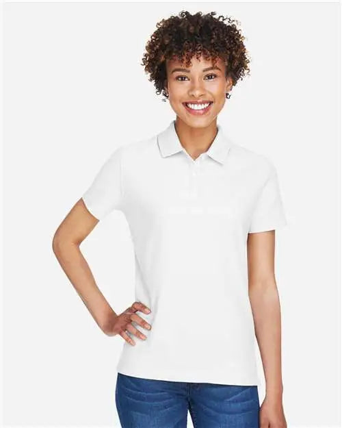 Devon & Jones Dg150w Women’s Drytec20â„¢ Performance Polo - White