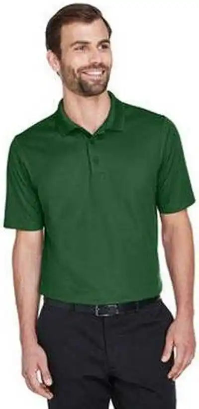 Devon &amp; Jones Dg20 Crownlux Performance Men’s Plaited Polo Forest