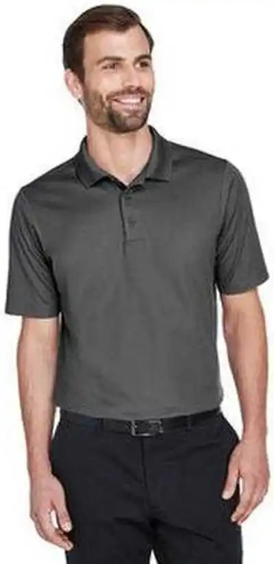 Devon &amp; Jones Dg20 Crownlux Performance Men’s Plaited Polo - Graphite