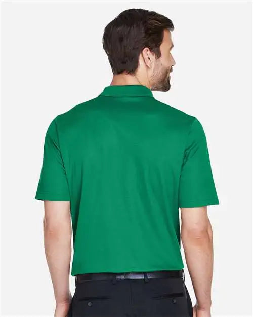 Devon & Jones Dg20 Men’s Crownlux Performanceâ Plaited Polo - Kelly Green