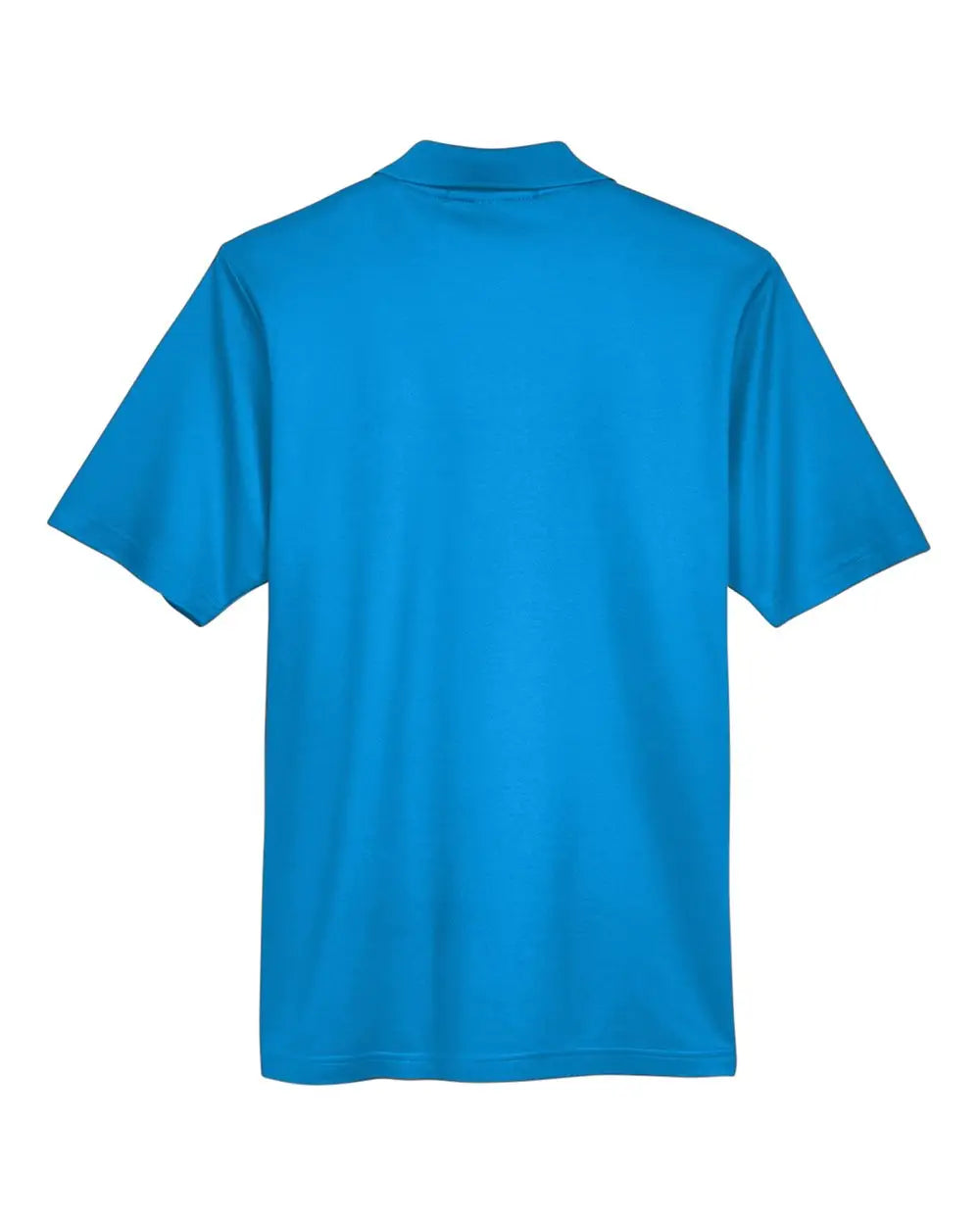 Devon & Jones Dg20 Men’s Crownlux Performanceâ Plaited Polo - Ocean Blue