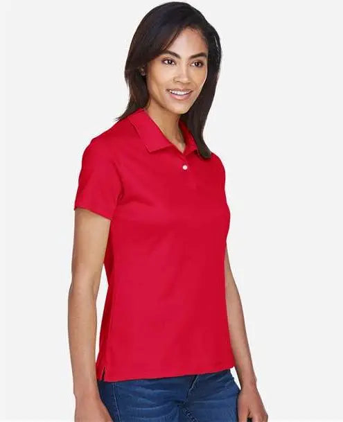 Devon & Jones Dg200w Women’s Pima-tech Jet Piquã Polo - Red