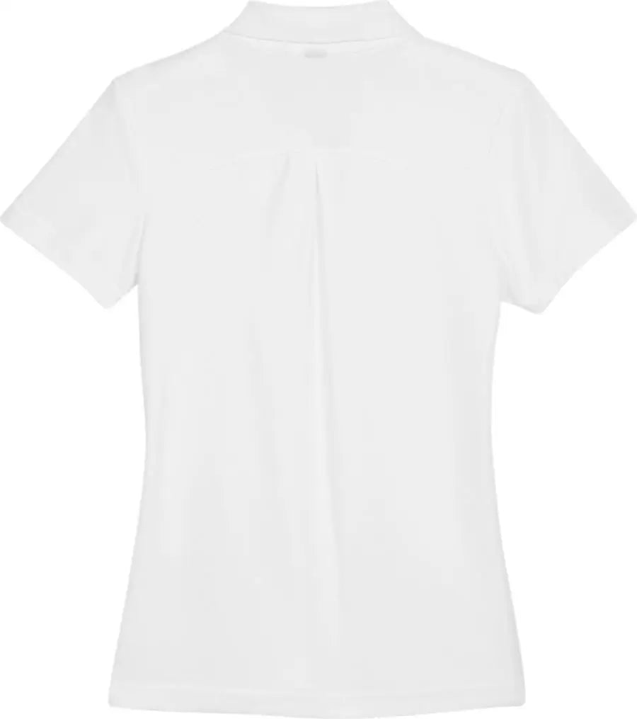 Devon & Jones Dg20w Women’s Crownlux Performanceâ Plaited Polo - White