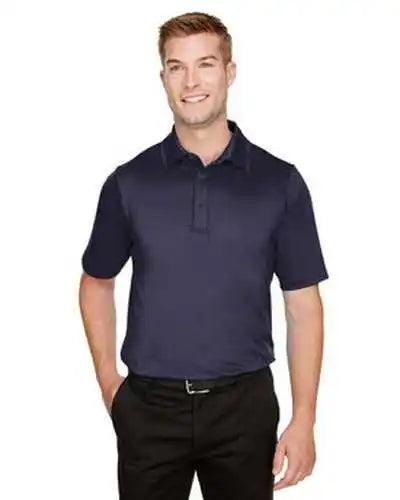 Devon & Jones Dg21 Men’s Crownlux Performance Range Flex Polo - Navy