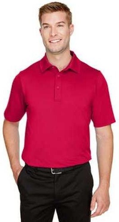 Devon & Jones Dg21 Men’s Crownlux Performance Range Flex Polo - Red