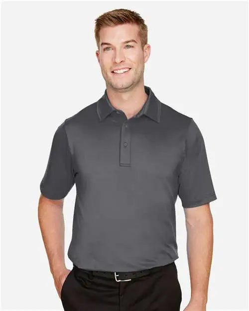 Devon & Jones Dg21 Men’s Crownlux Performanceâ Range Flex Polo - Graphite