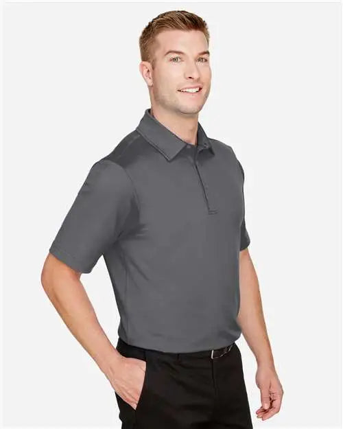 Devon & Jones Dg21 Men’s Crownlux Performanceâ Range Flex Polo - Graphite