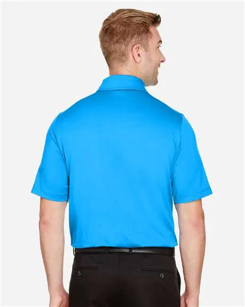 Devon & Jones Dg21 Men’s Crownlux Performanceâ Range Flex Polo - Ocean Blue