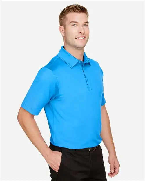 Devon & Jones Dg21 Men’s Crownlux Performanceâ Range Flex Polo - Ocean Blue