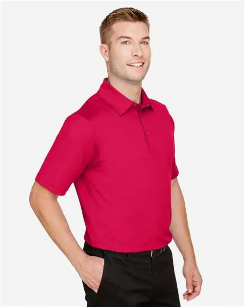 Devon & Jones Dg21 Men’s Crownlux Performanceâ Range Flex Polo - Red