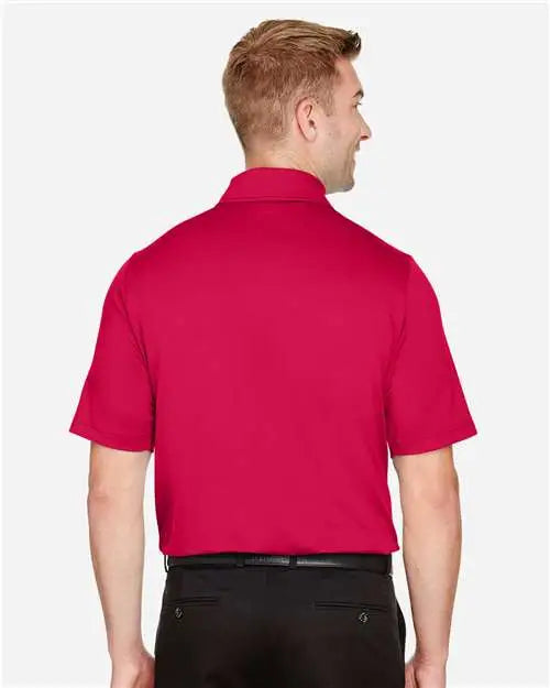 Devon & Jones Dg21 Men’s Crownlux Performanceâ Range Flex Polo - Red