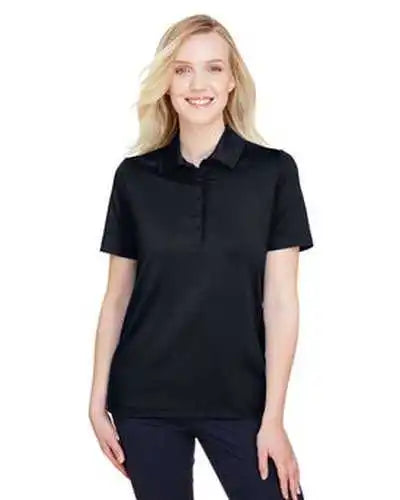 Devon &amp; Jones Dg21w Ladies’ Crownlux Performance Range Flex Polo - Black