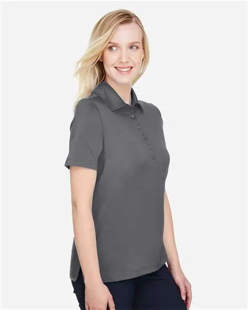 Devon & Jones Dg21w Women’s Crownlux Performanceâ Range Flex Polo - Graphite