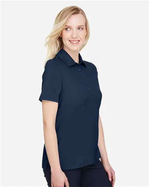 Devon & Jones Dg21w Women’s Crownlux Performanceâ Range Flex Polo - Navy