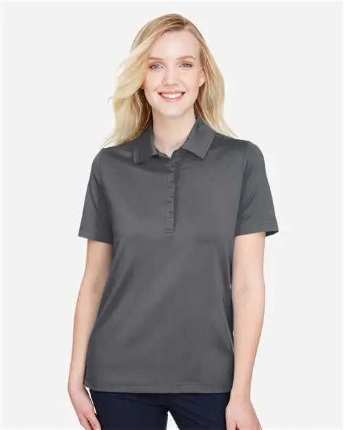 Devon & Jones Dg21w Women’s Crownlux Performanceâ Range Flex Polo - Graphite