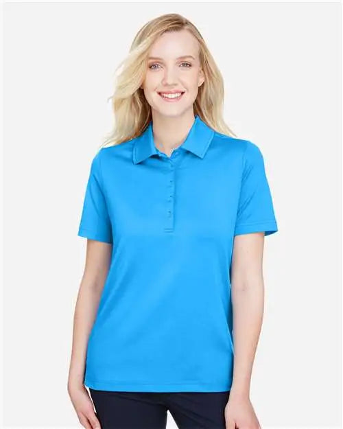 Devon & Jones Dg21w Women’s Crownlux Performanceâ Range Flex Polo - Ocean Blue