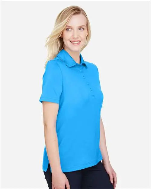 Devon & Jones Dg21w Women’s Crownlux Performanceâ Range Flex Polo - Ocean Blue
