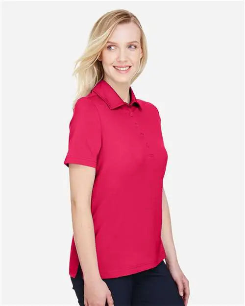 Devon & Jones Dg21w Women’s Crownlux Performanceâ Range Flex Polo - Red