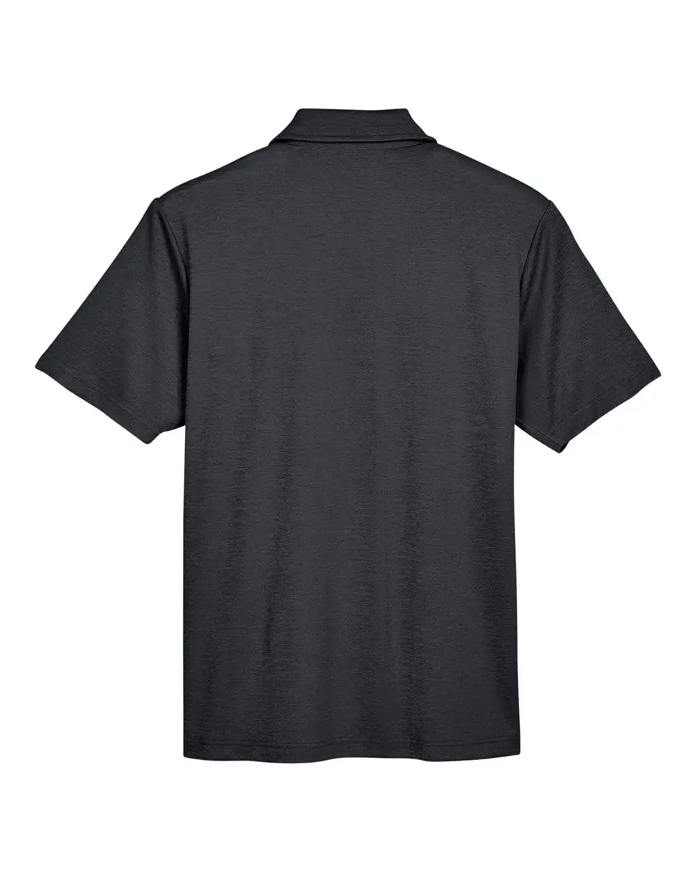 Devon & Jones Dg22 Men’s Crownlux Performanceâ Address Mãlange Polo - Black Heather