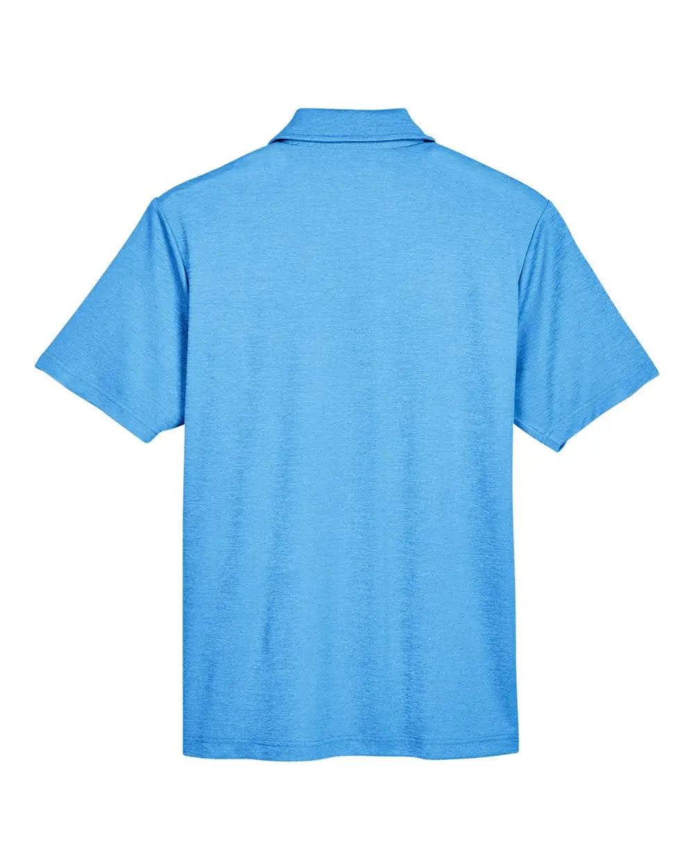 Devon & Jones Dg22 Men’s Crownlux Performanceâ Address Mãlange Polo - Ocean Blue Heather