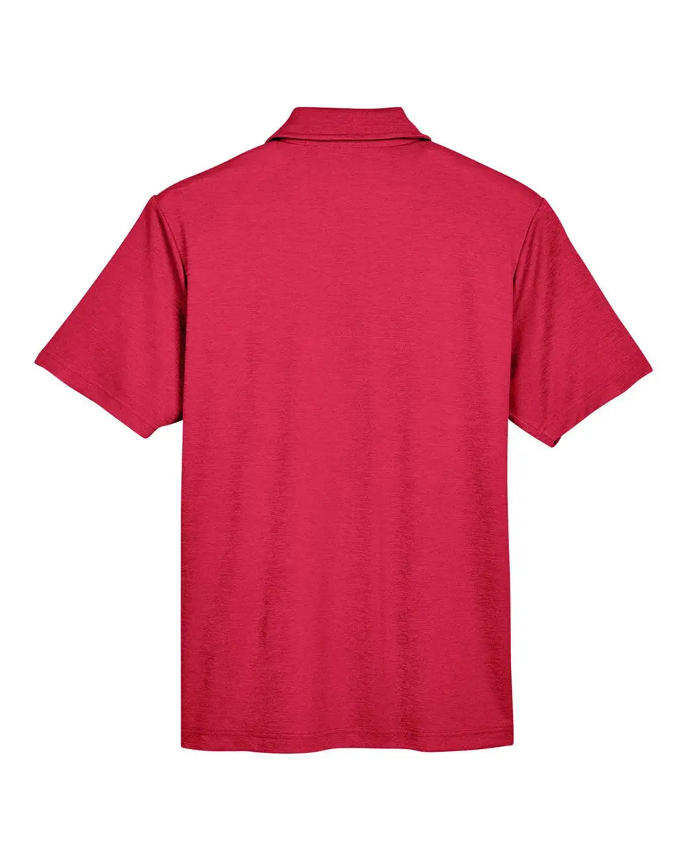 Devon & Jones Dg22 Men’s Crownlux Performanceâ Address Mãlange Polo - Red Heather