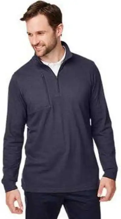 Devon & Jones Dg400 Men’s New Classics Performance Quarter-zip - Navy