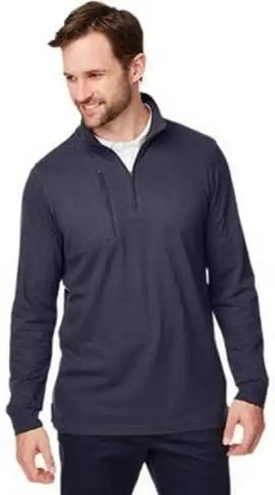 Devon & Jones Dg400 Men’s New Classics Performance Quarter-zip - Navy