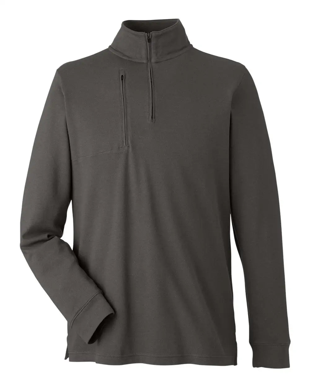 Devon & Jones Dg400 Men’s New Classicsâ Performance Quarter-zip Pullover - Graphite