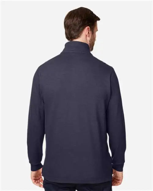Devon & Jones Dg400 Men’s New Classicsâ Performance Quarter-zip Pullover - Navy