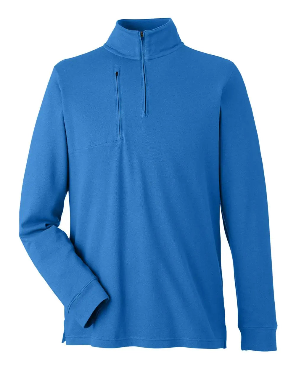 Devon & Jones Dg400 Men’s New Classicsâ Performance Quarter-zip Pullover - French Blue