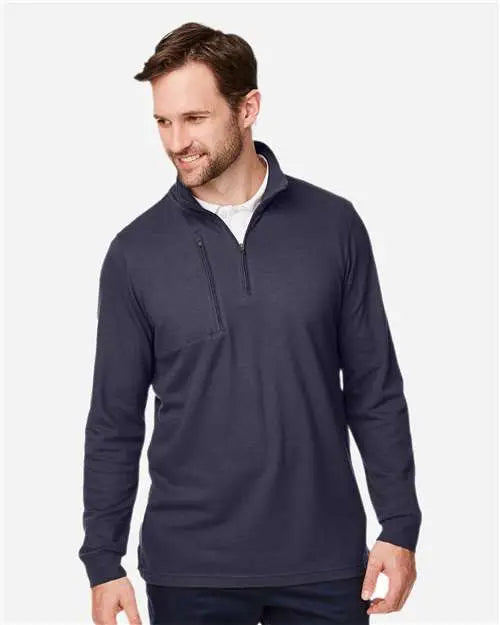 Devon & Jones Dg400 Men’s New Classicsâ Performance Quarter-zip Pullover - Navy