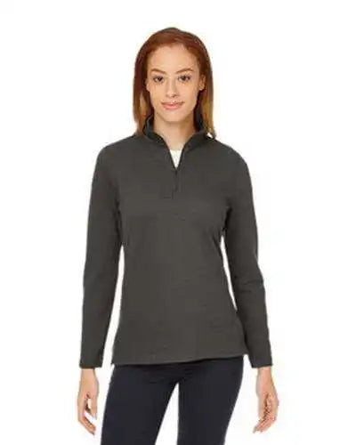Devon &amp; Jones Dg400w Ladies’ New Classics Performance Quarter-zip - Graphite
