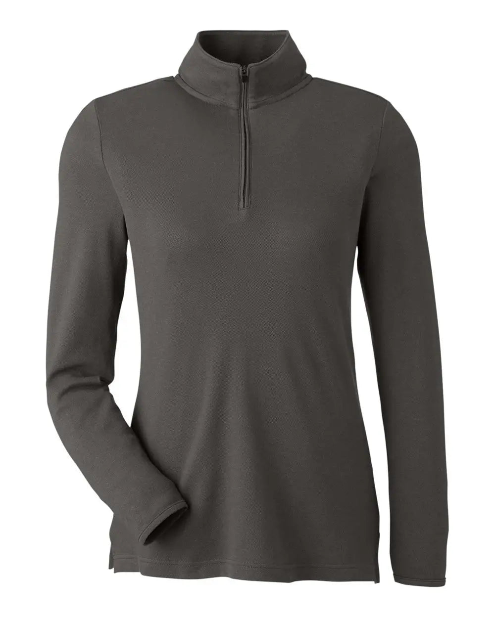 Devon & Jones Dg400w Women’s New Classicsâ Performance Quarter-zip Pullover - Graphite