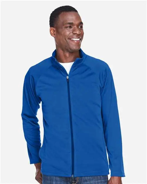 Devon & Jones Dg420 Men’s Stretch Tech-shellâ Compass Full-zip Jacket - True Royal