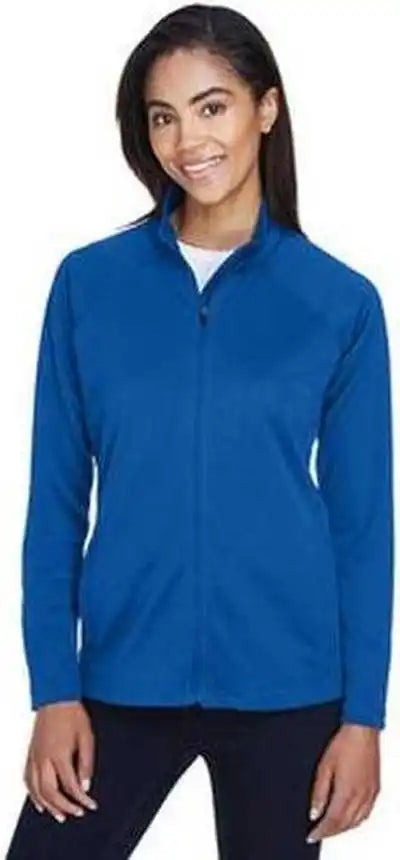 Devon &amp; Jones Dg420w Ladies’ Stretch Tech-shell Compass Full-zip - True Royal