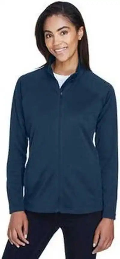 Devon & Jones Dg420w Ladies’ Stretch Tech-shell Compass Full-zip - Navy