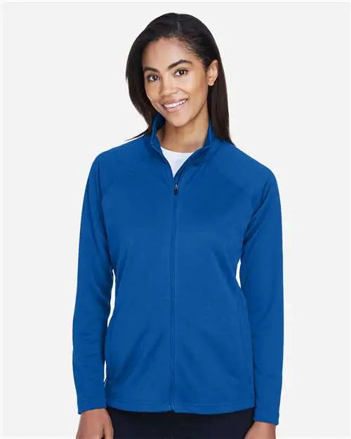 Devon & Jones Dg420w Women’s Stretch Tech-shellâ Compass Full-zip Jacket - True Royal
