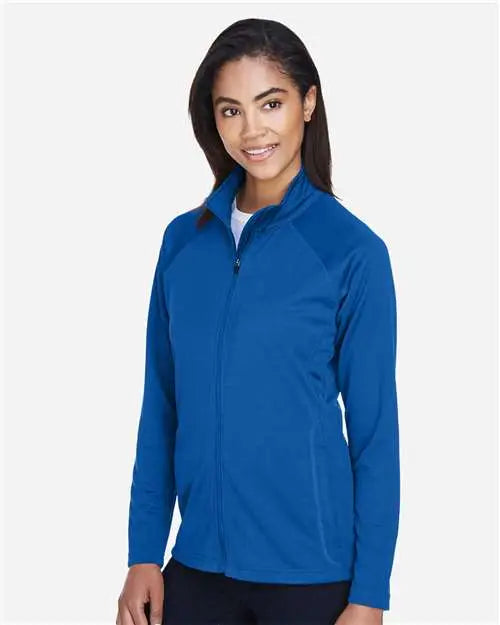 Devon & Jones Dg420w Women’s Stretch Tech-shellâ Compass Full-zip Jacket - True Royal