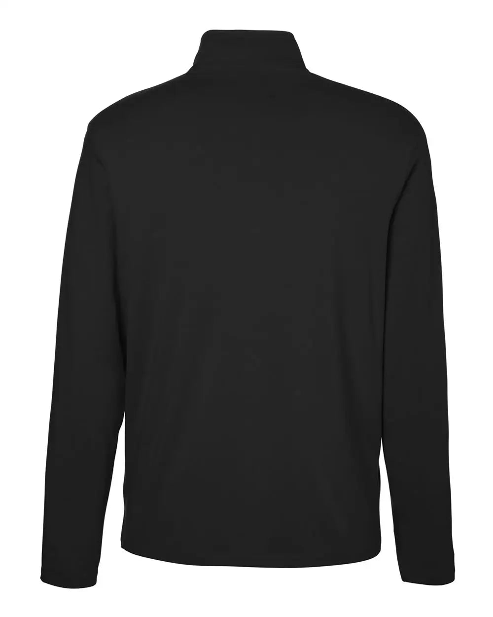 Devon & Jones Dg425 Men’s Raleigh Stretch Quarter-zip Pullover - Black