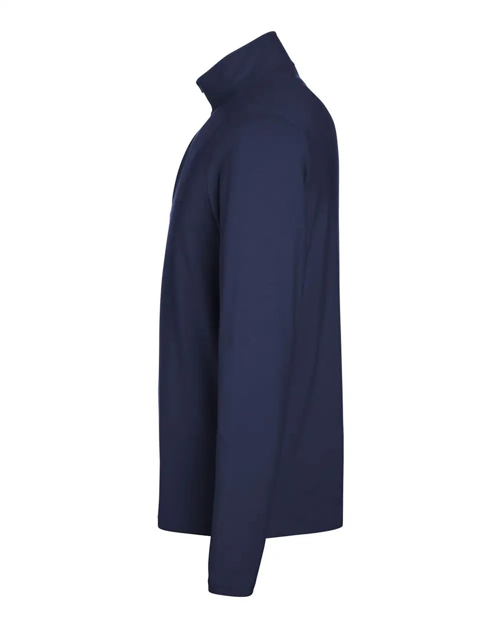 Devon & Jones Dg425 Men's Raleigh Stretch Quarter-zip Pullover - Navy