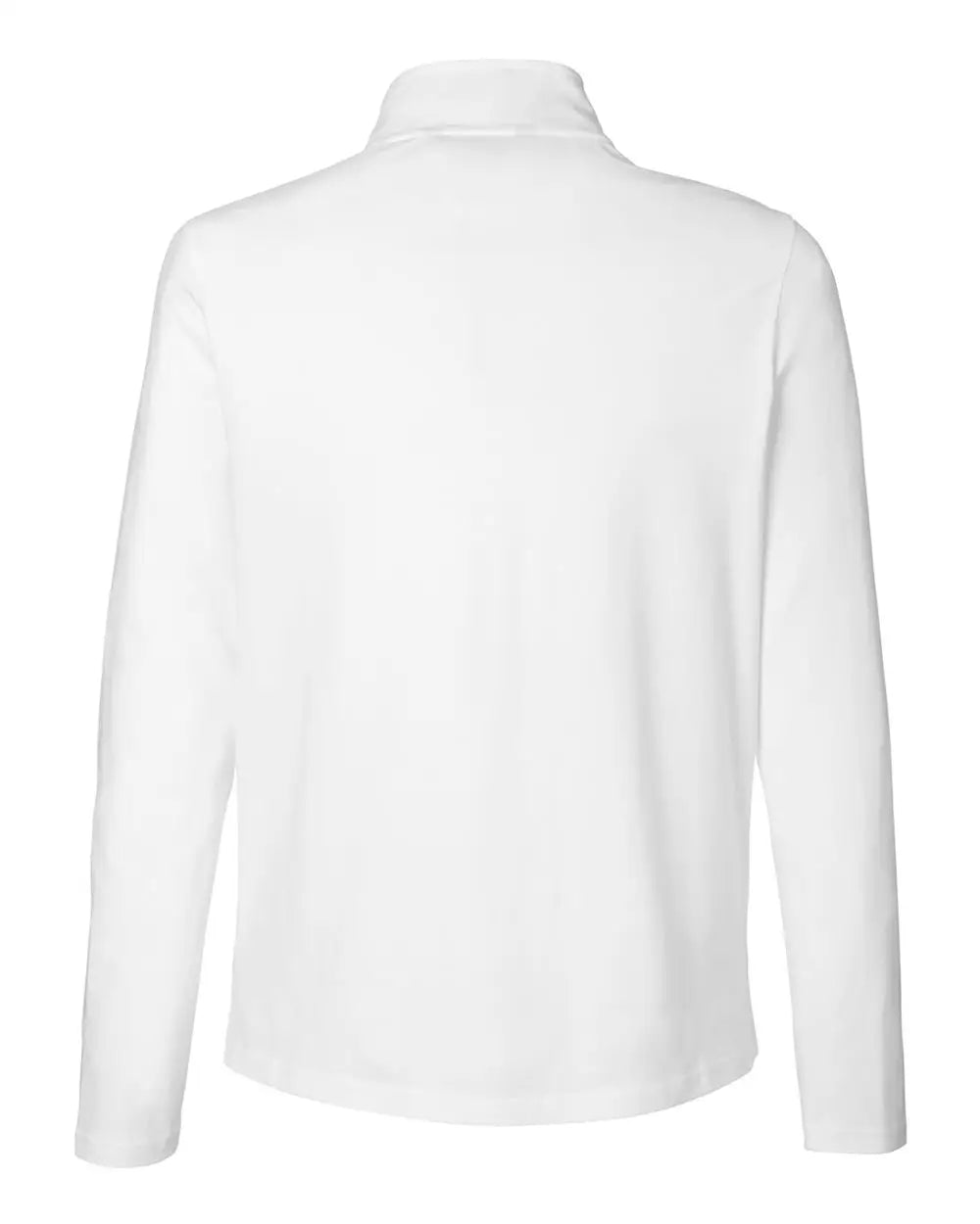 Devon & Jones Dg425w Women’s Raleigh Stretch Quarter-zip Pullover - White