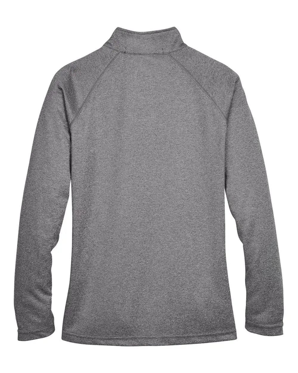 Devon & Jones Dg440w Women’s Stretch Tech-shellâ Compass Quarter-zip Pullover - Dark Grey Heather