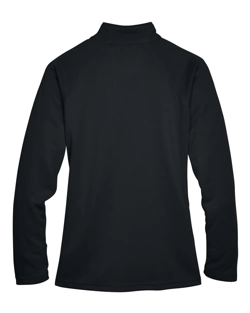 Devon & Jones Dg440w Women’s Stretch Tech-shellâ Compass Quarter-zip Pullover - Black