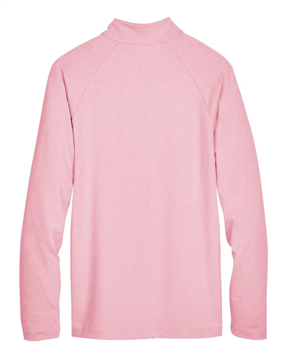 Devon & Jones Dg480 Men’s Crownlux Performanceâ Clubhouse Micro-stripe Quarter-zip Pullover - Red