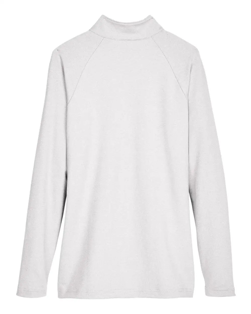 Devon & Jones Dg480w Women’s Crownlux Performanceâ Clubhouse Micro-stripe Quarter-zip Pullover - Silver