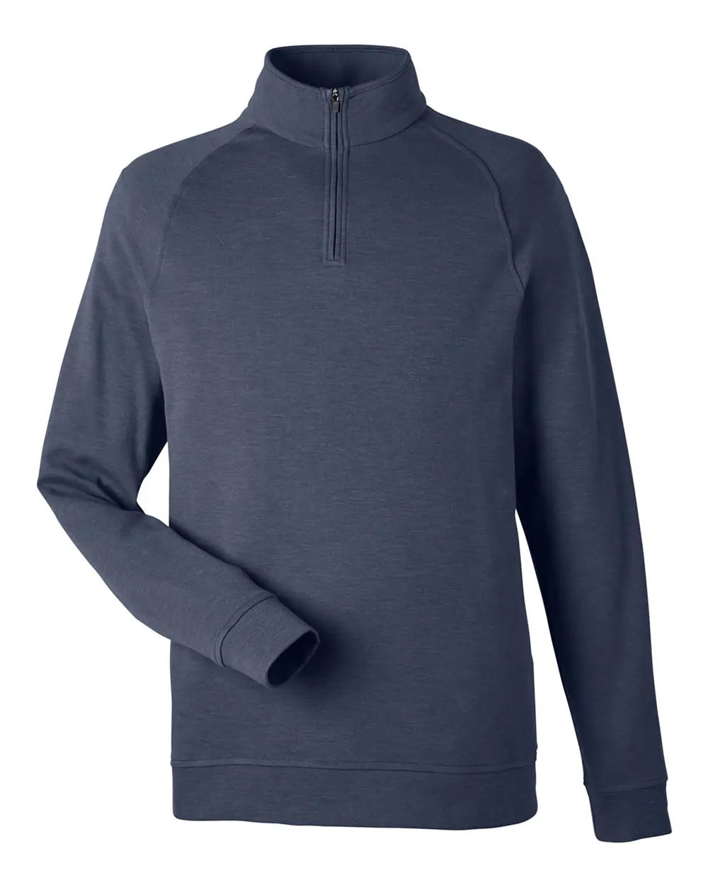 Devon & Jones Dg481 Men’s New Classicsâ Charleston Quarter-zip Pullover - Navy Melange