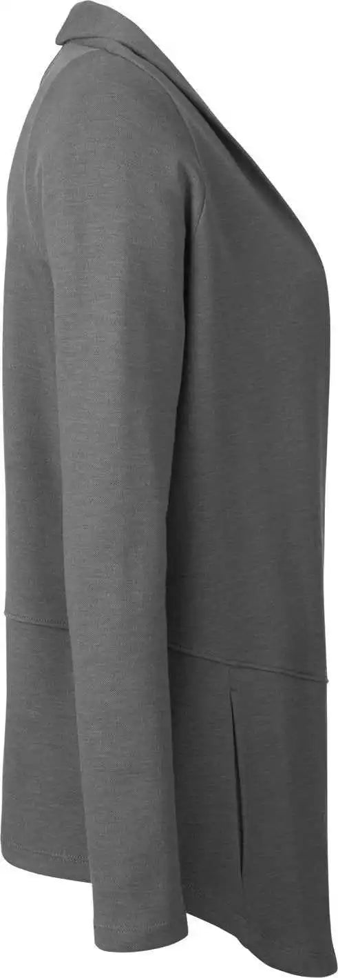 Devon & Jones Dg481w Ladies’ New Classics Charleston Cardigan Graphite Melange